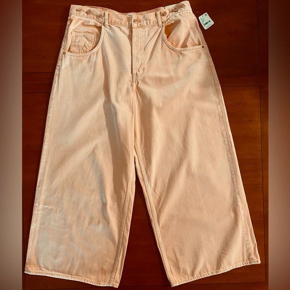 NWT free People Electric Feels Dropped Wide-Leg Jeans $128 - Picture 6 of 14